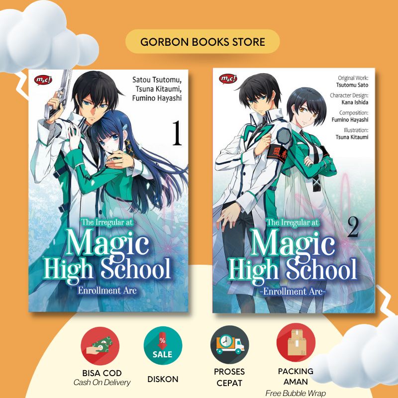 Seri Komik The Irregular At Magic High School  by TSUTOMO SATO