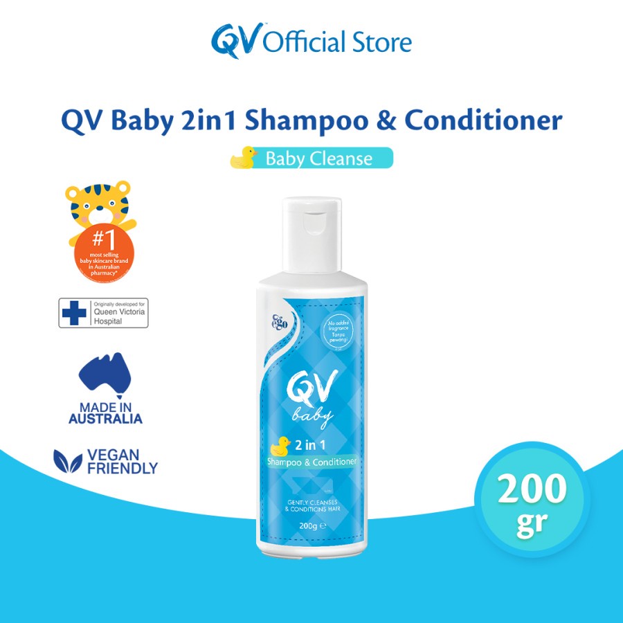 QV Baby 2n1 Shampoo &amp; Conditioner 200g