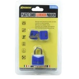 Krisbow Plastic Cover Alumunium Padlock 20mm Gembok Mini Kecil Tas Koper 2cm Dengan Bahan Aluminium Dan Plastik Kris Bow Mini Pad Lock Warna Merah Biru Hitam