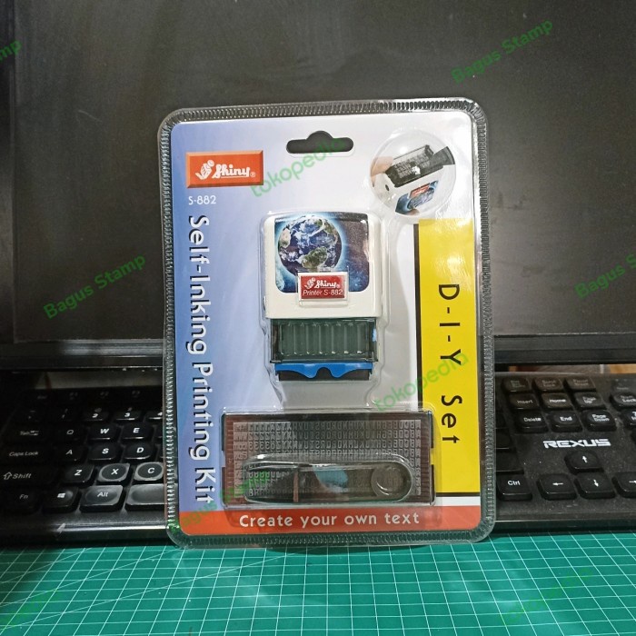 

Letter Stempel Shiny S-882 S 882 / Stempel Bongkar Pasang