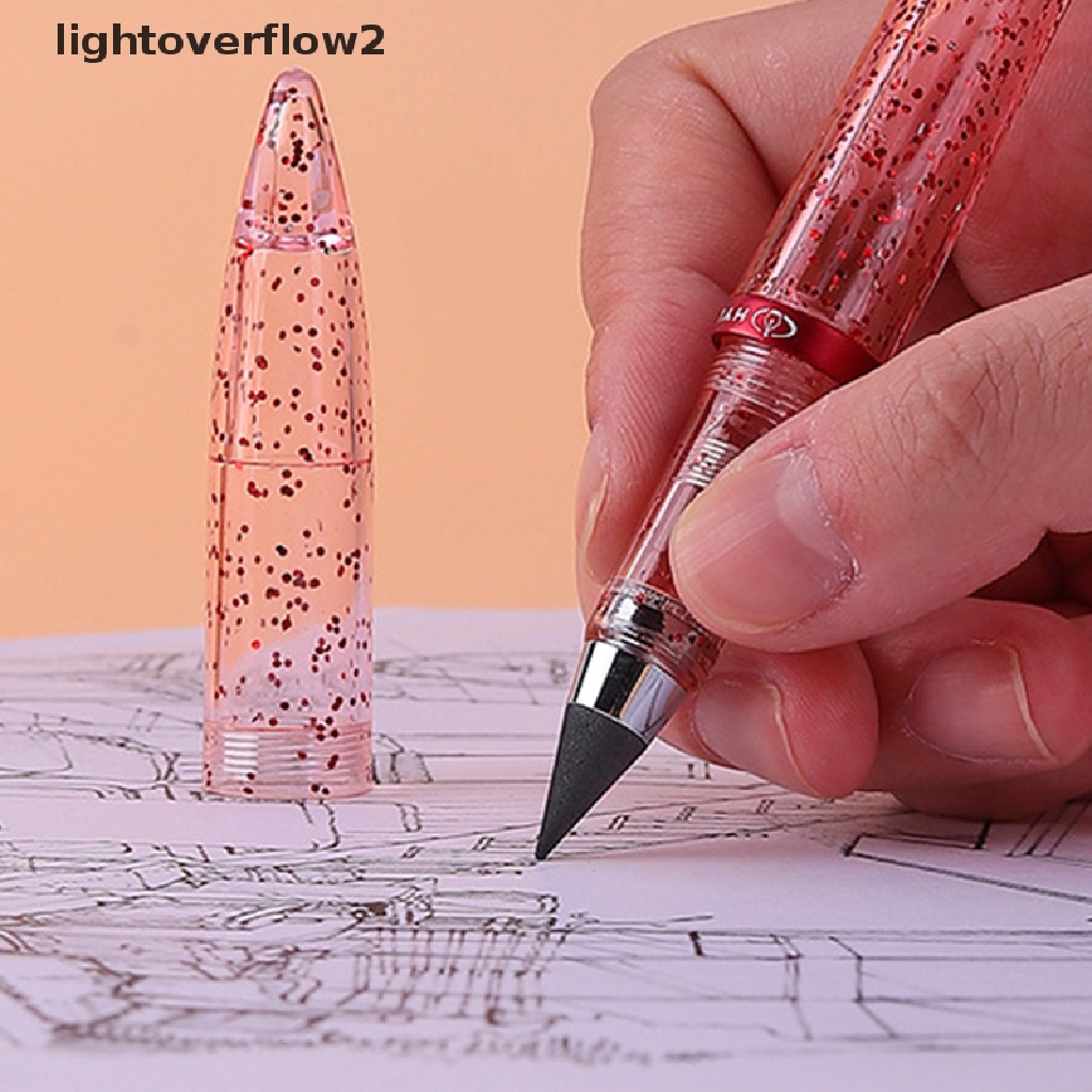 (lightoverflow2) Technoy Pensil Alis Akrilik Tanpa Tinta