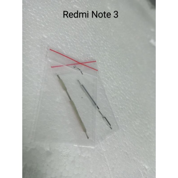 pernik tombol luar on off Redmi Note 3