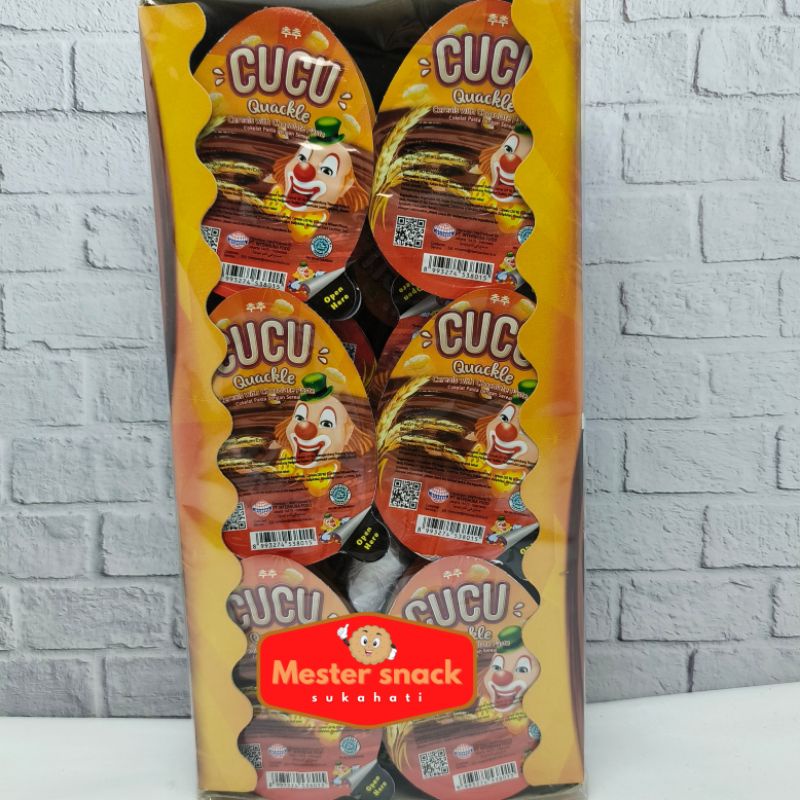 

Cucu Quackle (1 pack isi 24 pcs)