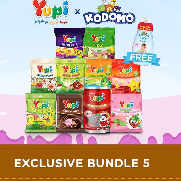 

Terbatas--Yupi Exclusive Bundle 5