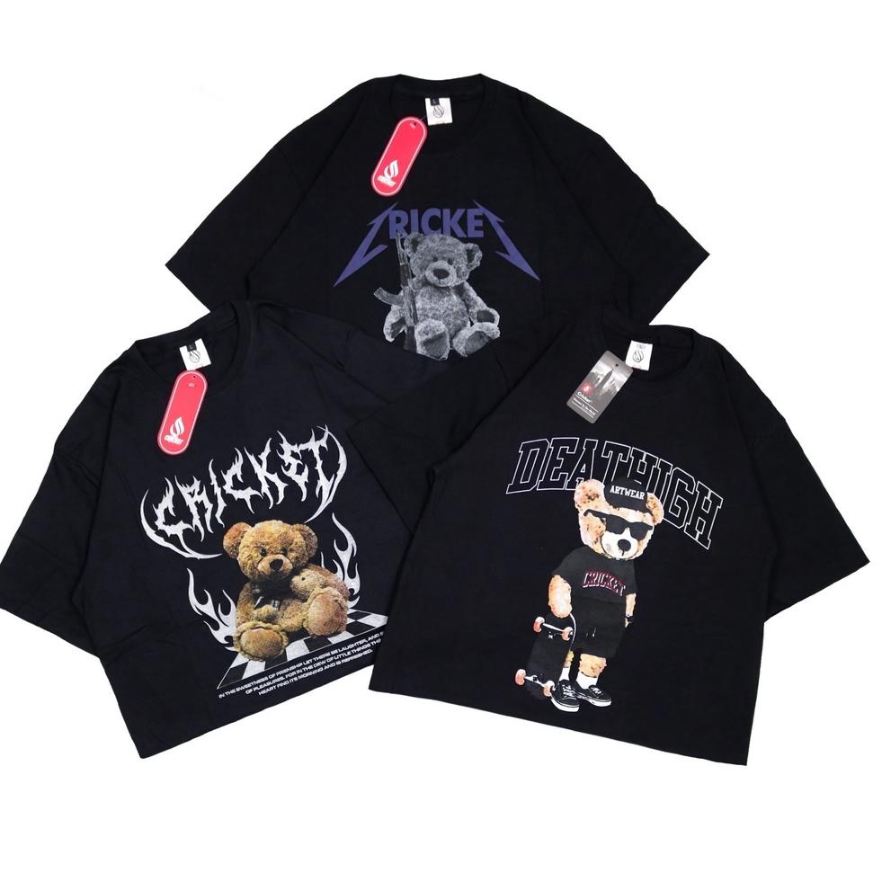 Kaos Cricket Art Wear Original Bandung - Baju Distro Original Brand Lokal TerTshirt - Kaos Distro - 