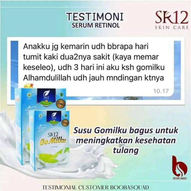 

GOMILKU SR12 SUSU KAMBING ETAWA RASA COKLAT KEMASAN 600GR