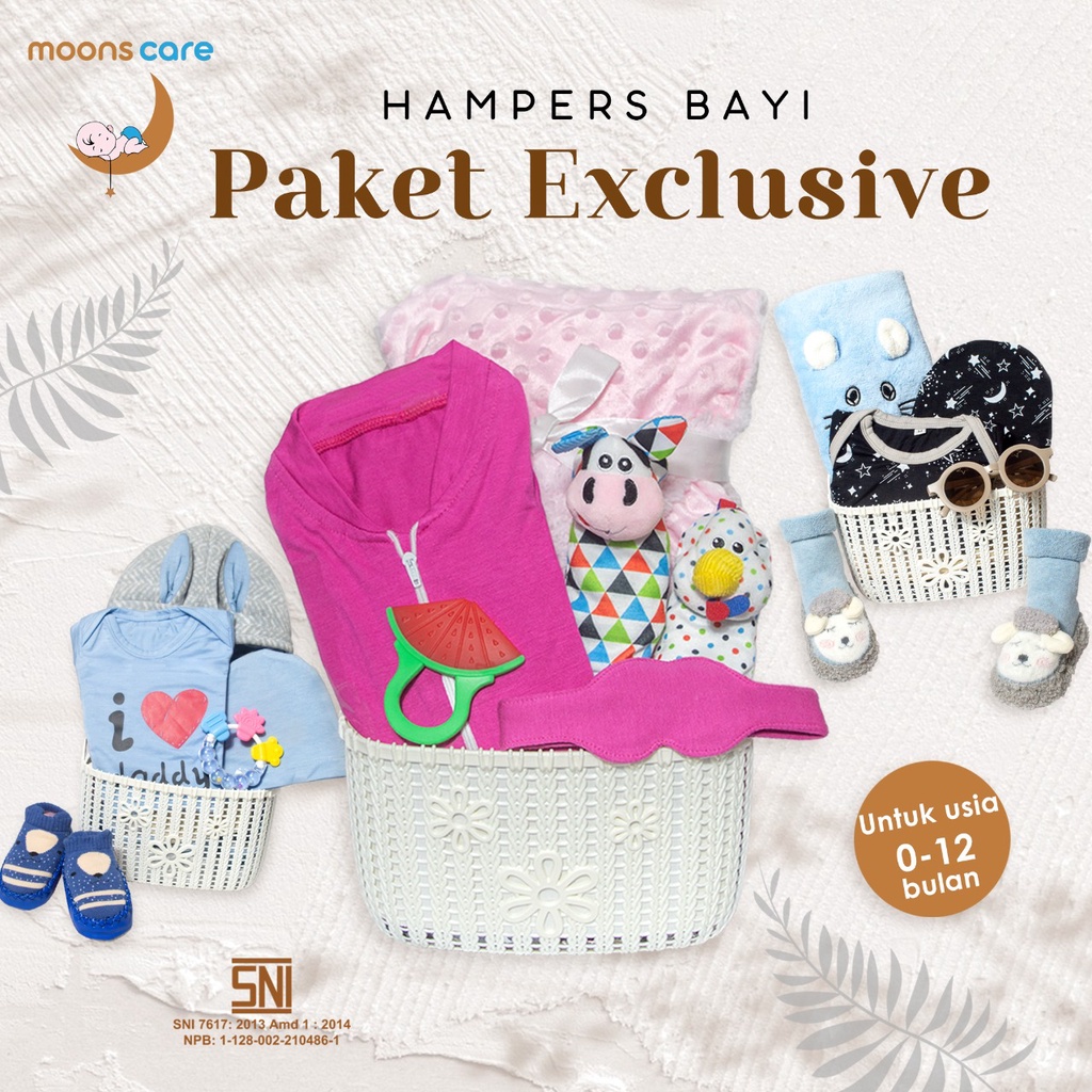 HAMPERS EXCLUSIVE NEWBORN BOY AND GIRL/KADO LAHIRAN GIFT SET/SET JUMPER EXCLUSIVE/ HAMPERS Hampers Baby / Hampers Baby New Born / Hampers Baby Premium / Kado Bayi New Born / Baby Gift / Hampers Bayi