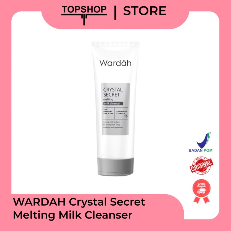 Wardah Crystal Secret Melting Milk Cleanser