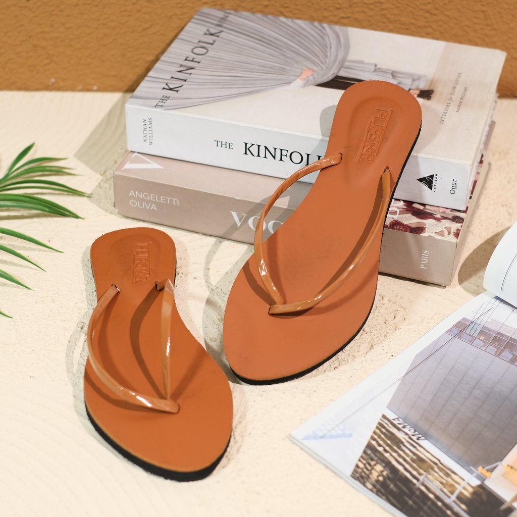 Sandal Jepit Rubi Wanita TAN Color