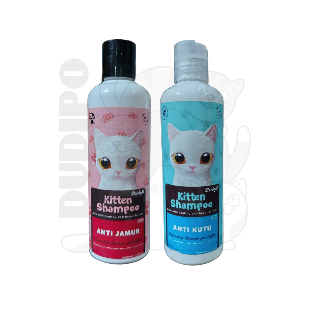 SHAMPOO ANAK KUCING STARLIGHT ANTI JAMUR DAN KUTU 250 ML