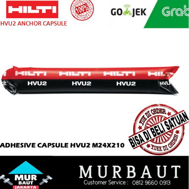Adhesive Capsule Hilti Hvu2 M24X210 - Chemical Hilti