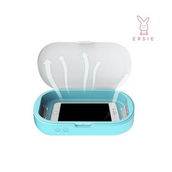 Ersie Round Multifunction Sterilizer - Sterilizer Travel Botol Phone Dan Peralatan Makan Mainan Anak Bayi