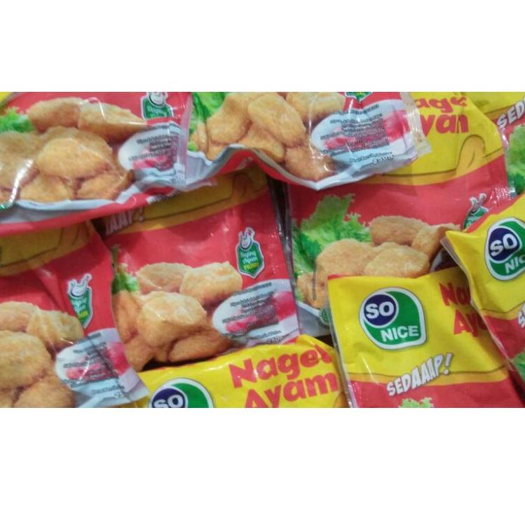 

Model Baru--Naget So Nice Bulat 250 gr/Frozen Food/Nugget