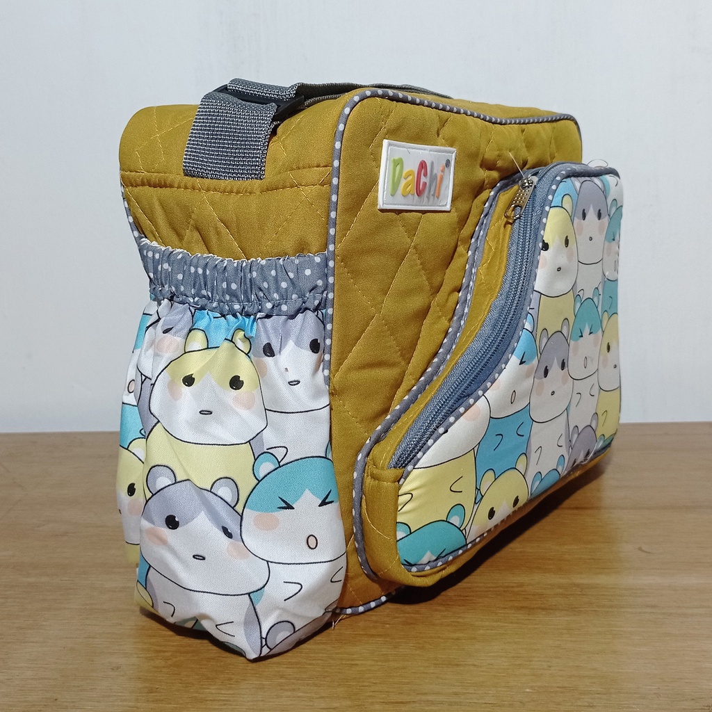 Tas Dachi Perlengkapan Bayi Traveling - T042 / Tas Dachi Sepatu Print