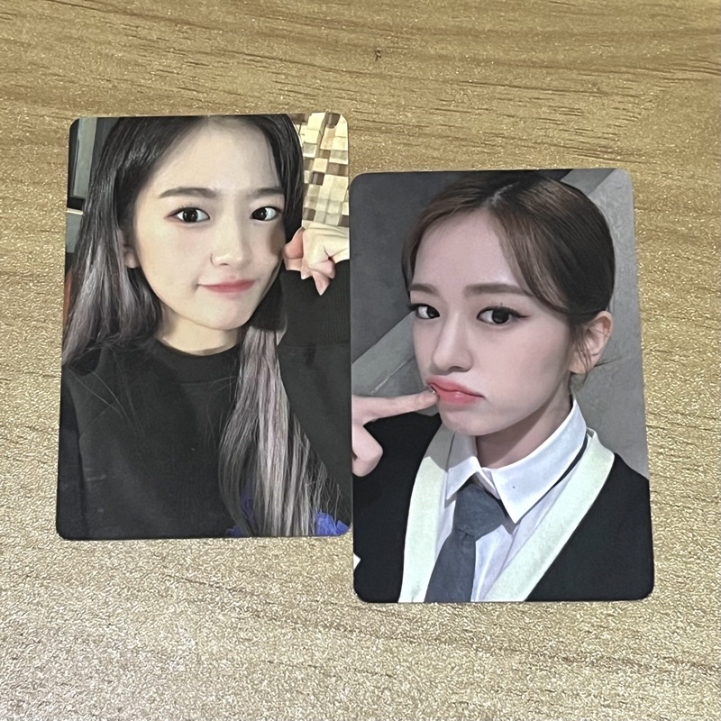 izone & ive yujin rb rewind blossom eleven wd withdrama pc photocard