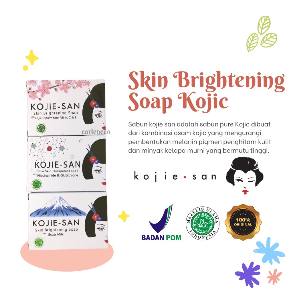 KOJIE-SAN SOAP 65gr SABUN KOJIE SAN