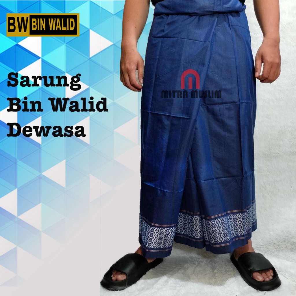 Sarung Tenun Songket Kain Sarong Murah Bin Walid  Dewasa