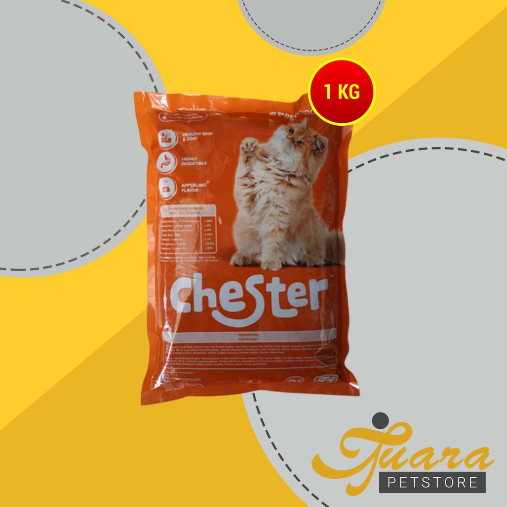 Chester Cat Food Adult Makanan Kucing Dewasa Tuna 1 Kg
