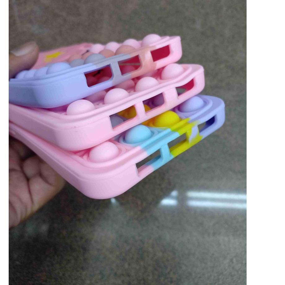 Jangan Ketinggalan order..  Pop it Vivo Y15s Y91c Y17 Y12 Y15 Y91 Y93 Y95  Case 3D Karakter Unicorn 