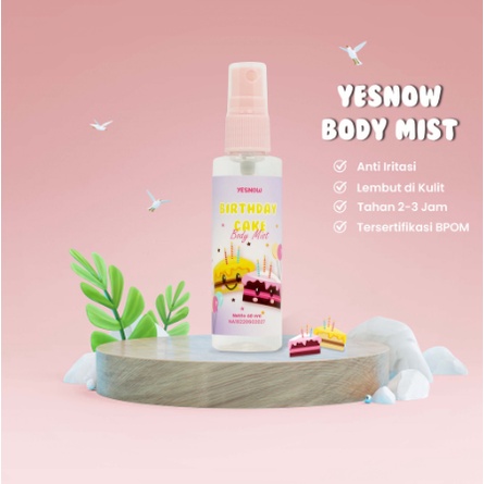 YESNOW BODY MIST SOMETHING SWEET &amp; FRESH 60ml