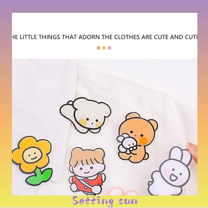 COD✨CUTE PIN BROOCH PIN BROS ACRYLIC AKRILIC KOREAN STYLE CUTE IMPORT / PIN TAS LUCU TN