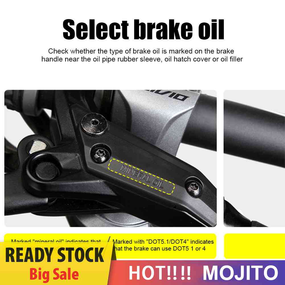 Enlee Set Alat Bleeding Oli Rem Cakram Hidrolik Sepeda MTB