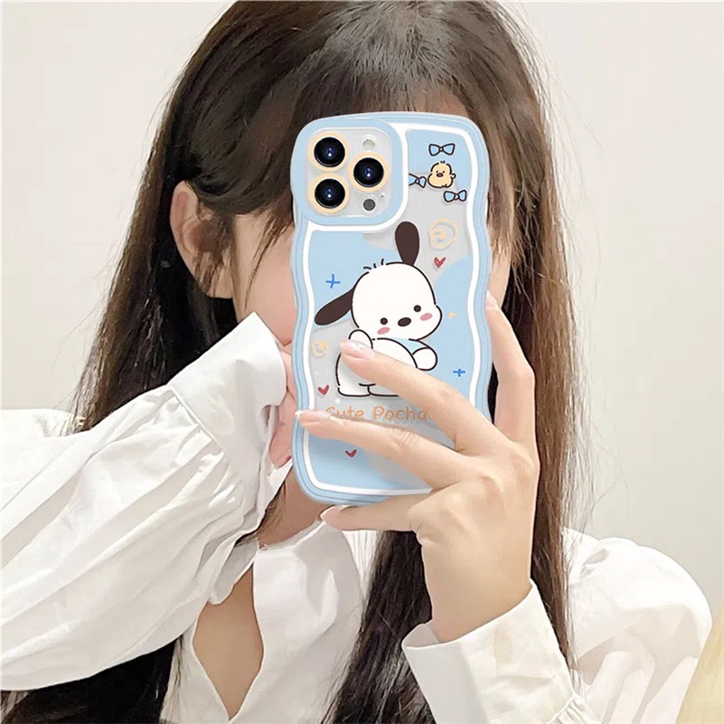 Casing Soft Case Silikon Transparan Motif Kartun Anjing Untuk iPhone 14 / 13 / 12 / 11 Pro Max / X / Xr / Xs Max / 8 / 7 / 6 / 6s Plus