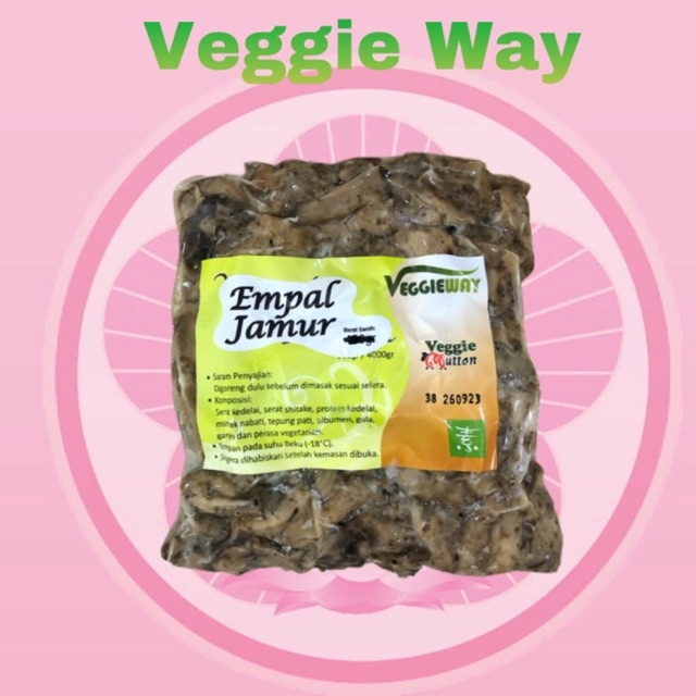 

Veggie Way Empal Jamur Vegetarian Kaki Jamur Lean Meat