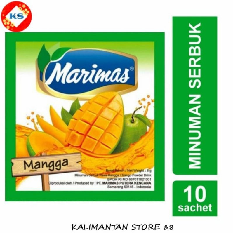 

Marimas Minuman Serbuk Rasa Mangga 1 Renceng