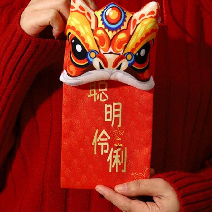 

XA221 2022 Amplop Angpao Tahun Baru Cina Imlek Warna Merah CARFIRE