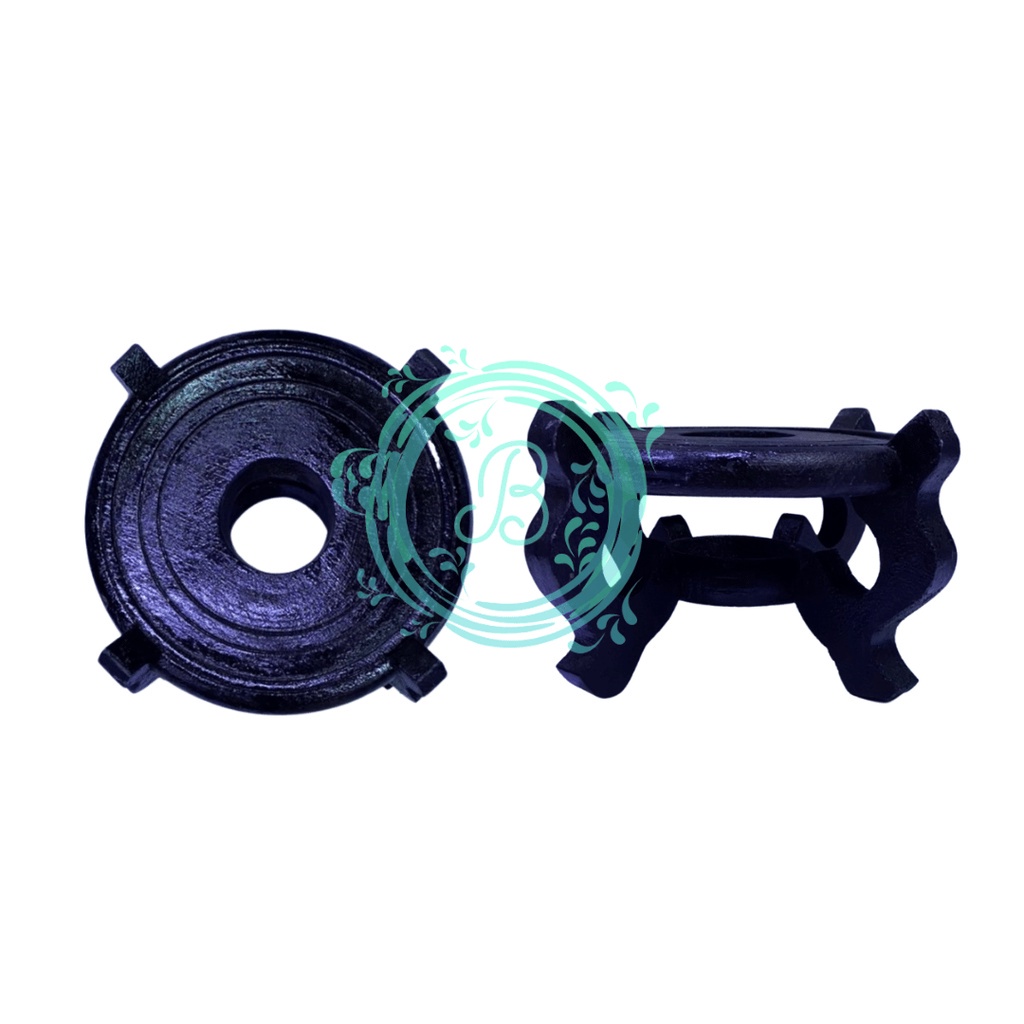 Tatakan Kaki Kayu Aquarium Toples Bulat BESAR 12L Alas Fish Bowl Dudukan Fishbowl