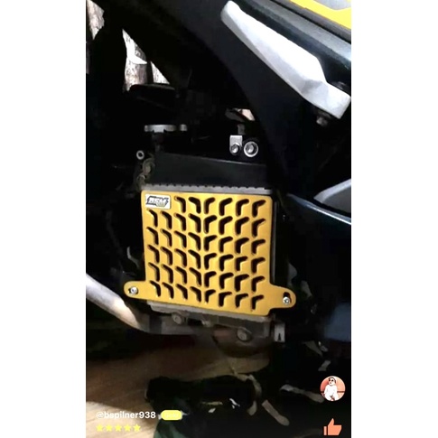 COD TERMURAH Cover radiator cnc OSS RACING Nmax NMAX Lexi Aerox plus baut boshing