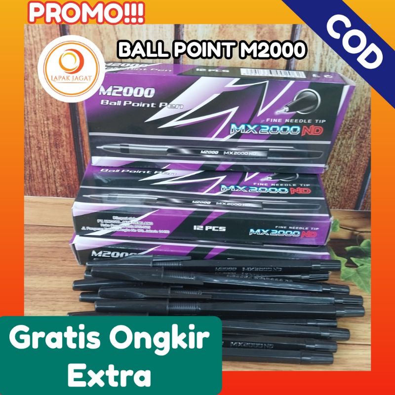 

Pulpen M2000 Ball Point M2000 Mx2000 Pulpen Bagus, Terjangkau Harga 1 Pcs