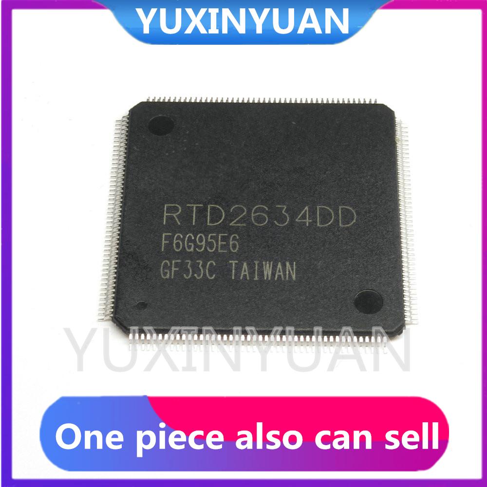 1pcs RTD2634D RTD2634 RTD2634DD RTD2634DG RTD2634SP QFP LCD CHIP IC 新边进口