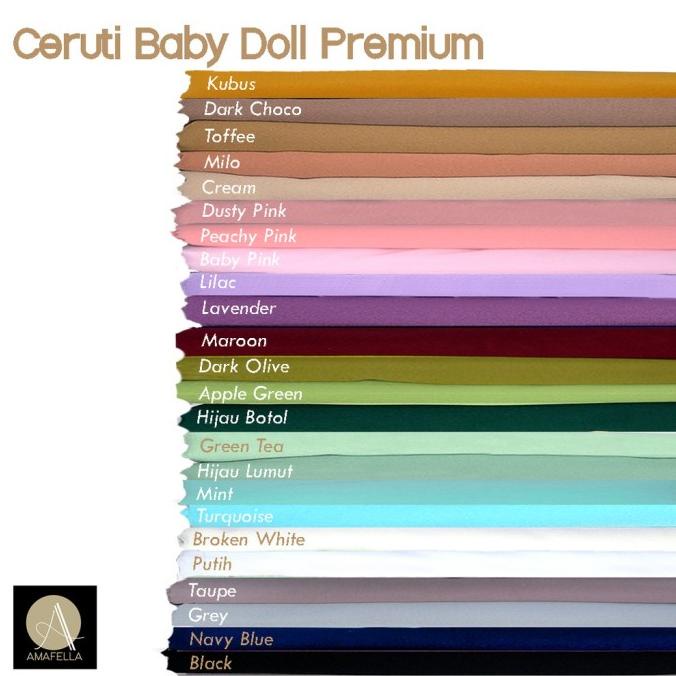 1 2 meter Kain Ceruti Baby Doll Premium