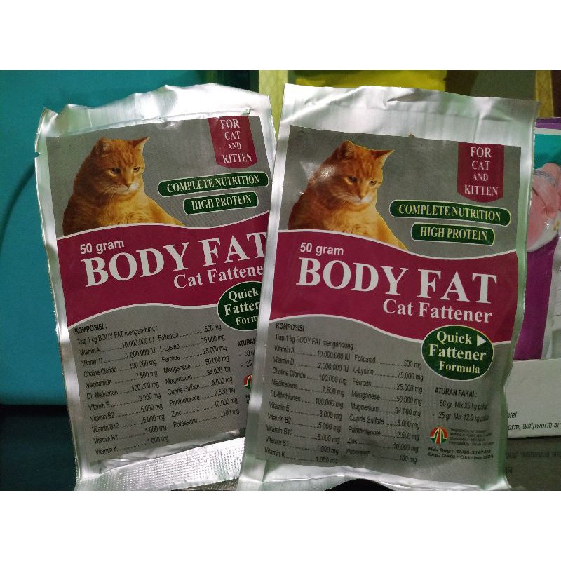 Body Fat - Penggemuk Kucing