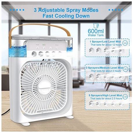 Kipas Pendingin Udara Portabel AC Mini Humidifier Air Cooler Mini