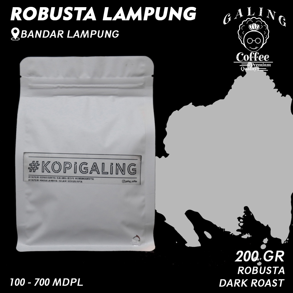 

Kopi Robusta Tampomas Sumedang 200 Gr