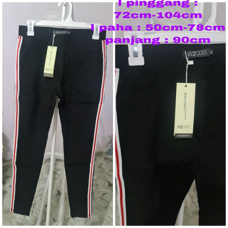 legging hitam soft jeans Rayon/legging keren/leggingmurce/leggingM2000