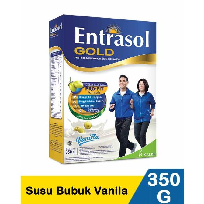 

[ COD ] Entrasol Gold Vanilla 350gr