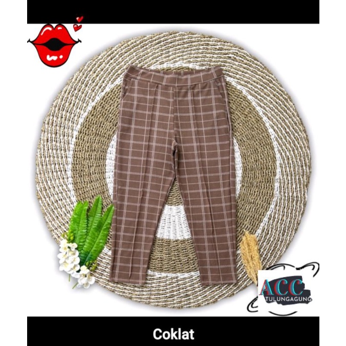 CELANA PANJANG WANITA JUMBO CELANA BAHAN CELANA BAGGY PANTS WANITA CELANA PANJANG WANITA MOTIF KOTAK KOTAK TARTAN PANTS CELANA PINGGANG MELAR CELANA WANITA JUMBO CELANA PANJANG JUMBO CELANA BAHAN MELAR CELANA SEMI LEGGING COD BAYAR DI TEMPAT