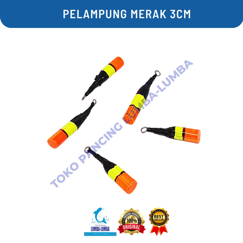 Pelampung Bulu Merak / Kumbul Merak / Kumbul Pancing / Kumbul