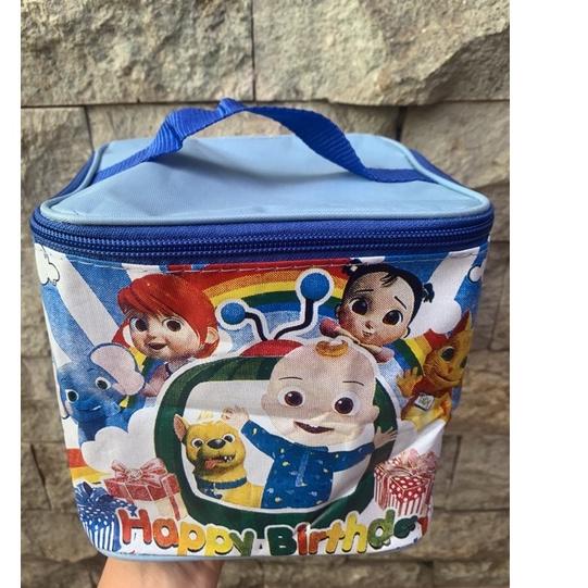 

2.2 BRANDS FESTIVAL Tas kubus+tempat makan+wrapp-Tas kubus-tas souvenir ulang tahun-tas kubus souvenir ultah