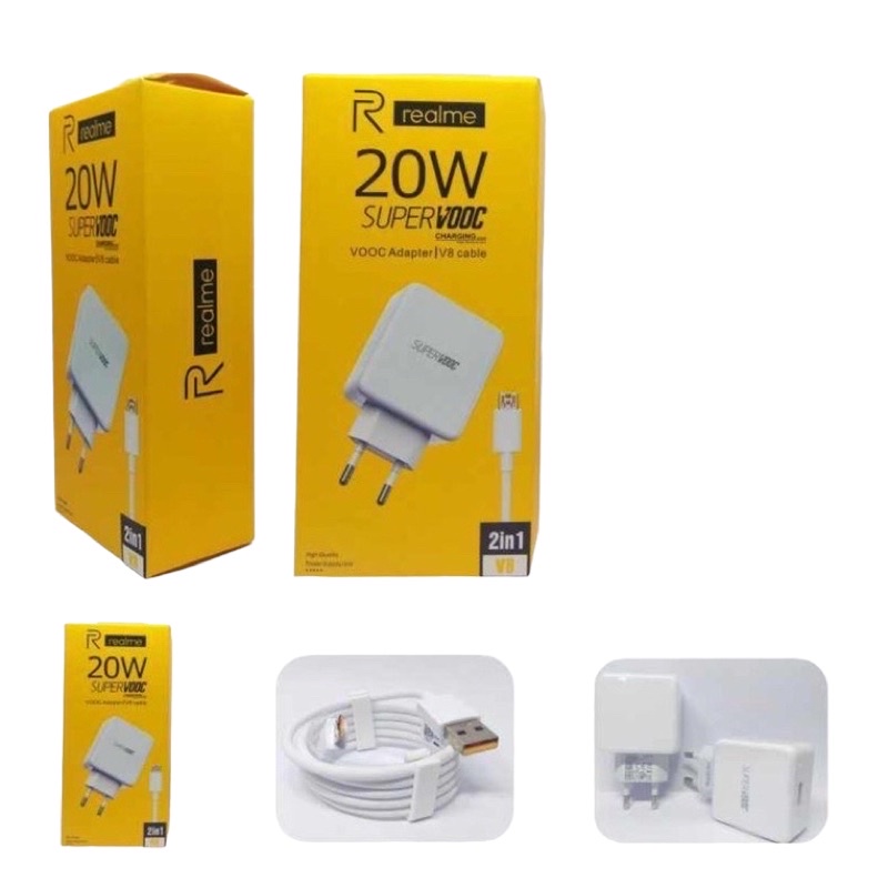 CHARGER CASAN CHARGE CHAGER USB MURAH REALME VOOC 20W R15