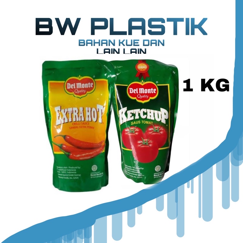 

DEL MONTE EXTRA HOT & SAMBAL TOMAT 1 KG