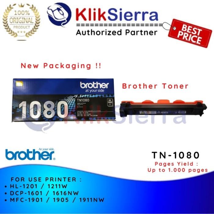 BROTHER Toner TN-1080 Black Original TN1080