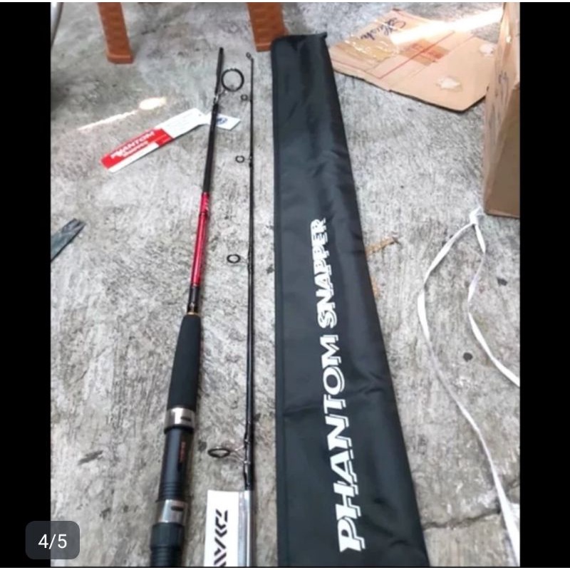 joran daiwa phantom snapper pilihan 602 702 802 carbon