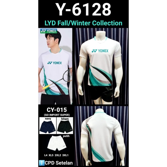 Yonex Jersey Badminton Y6128 Y 6128 LYD Winter Collection Import