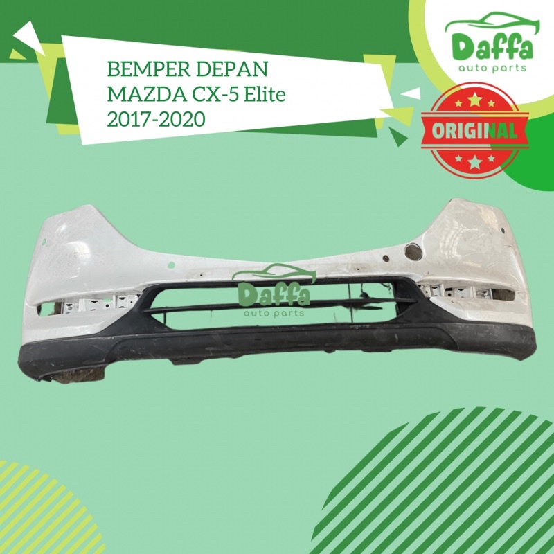 Bemper Front Bumper Guard Depan Mobil Mazda CX-5 CX5 CX 5 Elite 2017 2018 2019 2020 Original