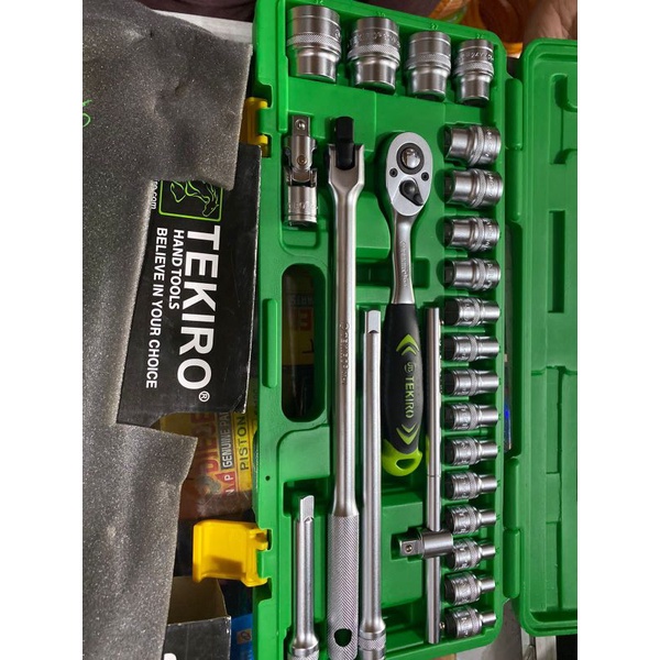 24 hand socket set tekiro kunci sok set tekiro ready stok bisa COD